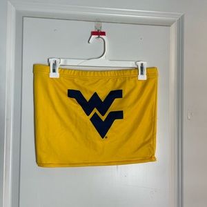 WVU West Virginia University Flying WV Logo Tube Top